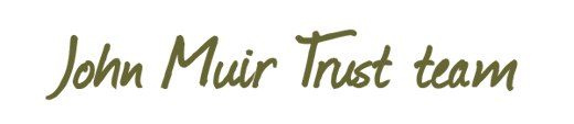 John Muir Trust team in olive