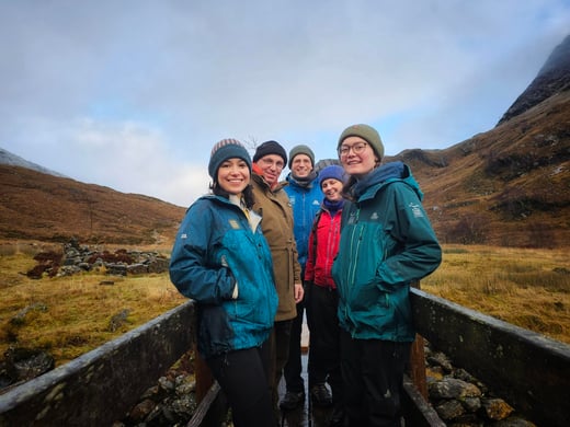 Trust team gets together at Nevis