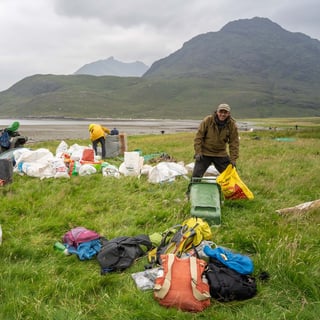 Skye beach clean