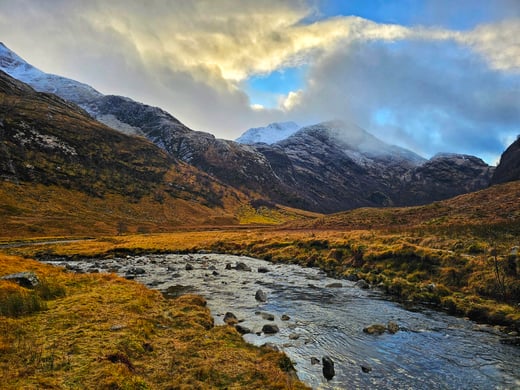 Wintery Glen Nevis