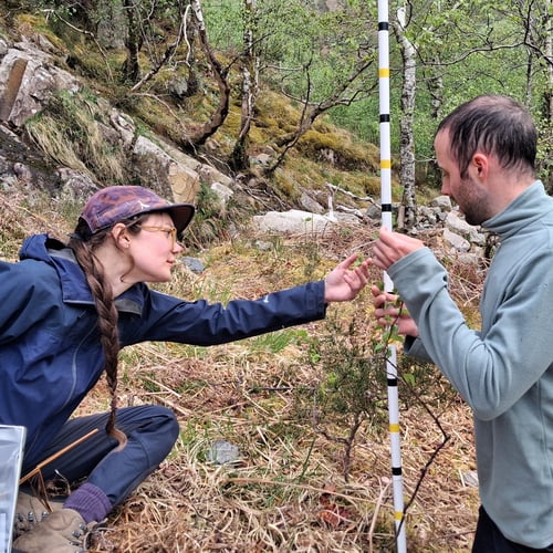 UHI Students in Glen Nevis
