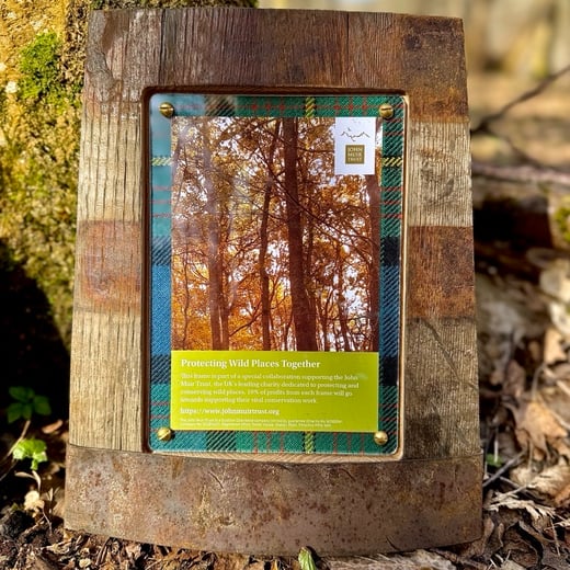 Whisky Frames chime frame in woodland sq
